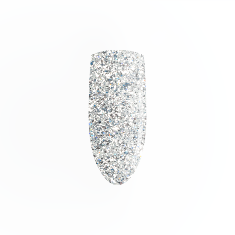 srebrny lakier hybrydowy Silver Spoon 7ml Eclair Nail