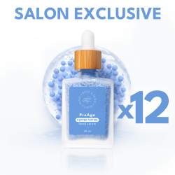 zestaw 12 sztuk serum do dłoni ProAge Copper Peptide 27ml Eclair Body & Mind