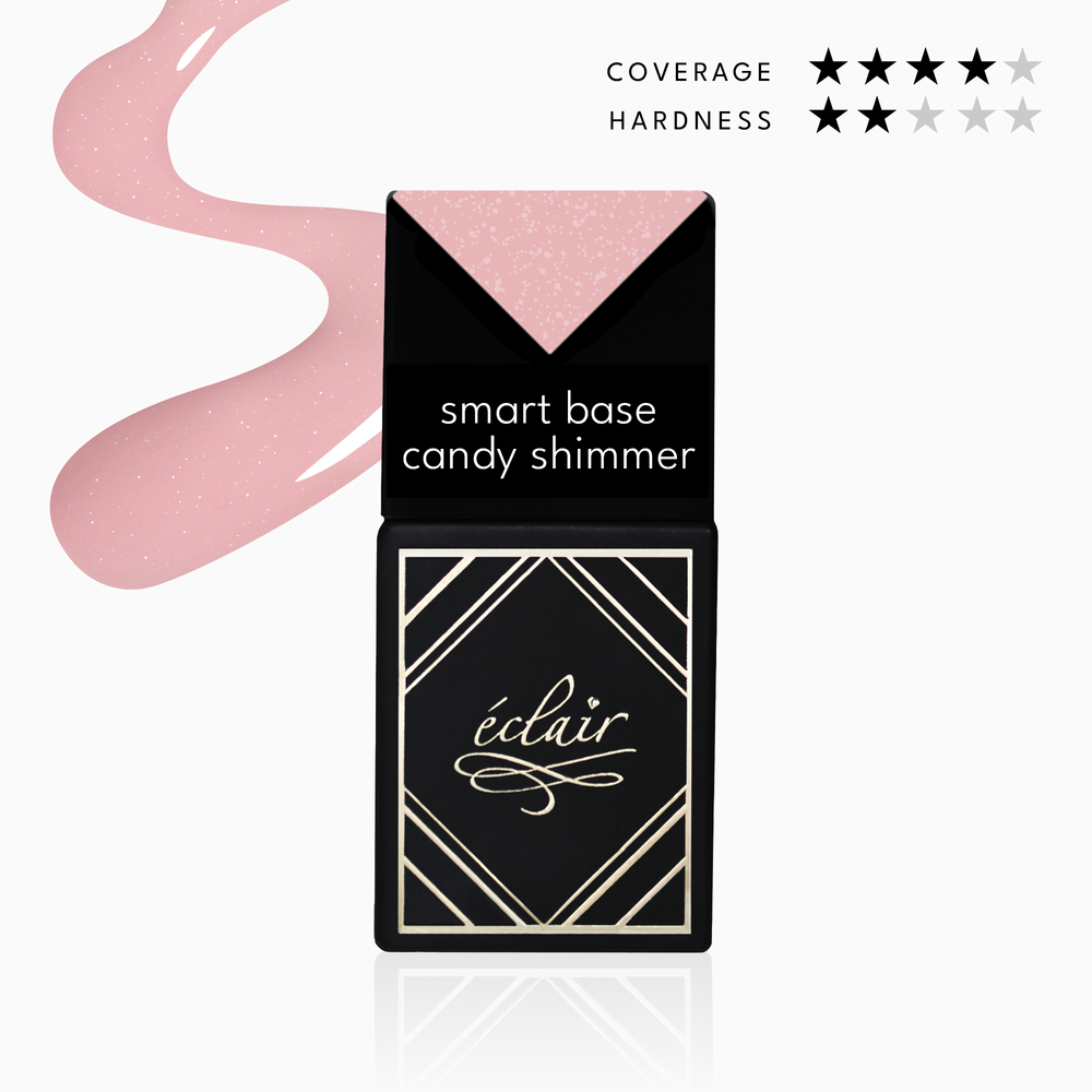Smart Base CANDY SHIMMER 14ml - baza hybrydowa