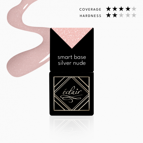 baza hybrydowa Smart Base SIlver Nude 7ml Eclair Nail - zdjęcie 1
