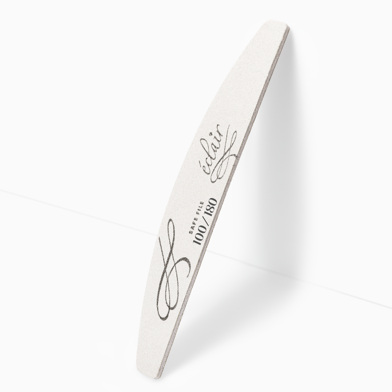 pilnik do paznokci o gradacji 100/180 Eclair Safe File - zdjęcie 1