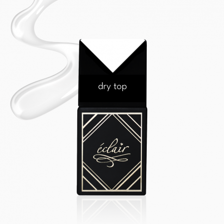 top do paznokci hybrydowych Dry Top 14ml Eclair Nail - zdjęcie 1