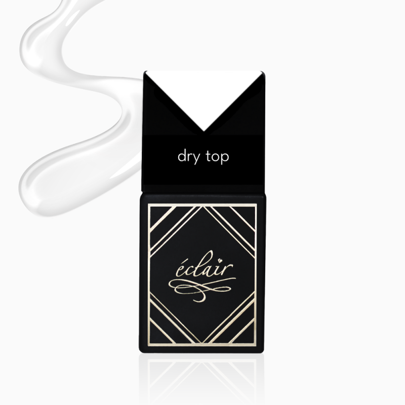 top do paznokci hybrydowych Dry Top 14ml Eclair Nail top do paznokci hybrydowych Dry Top 14ml Eclair Nail - zdjęcie 1