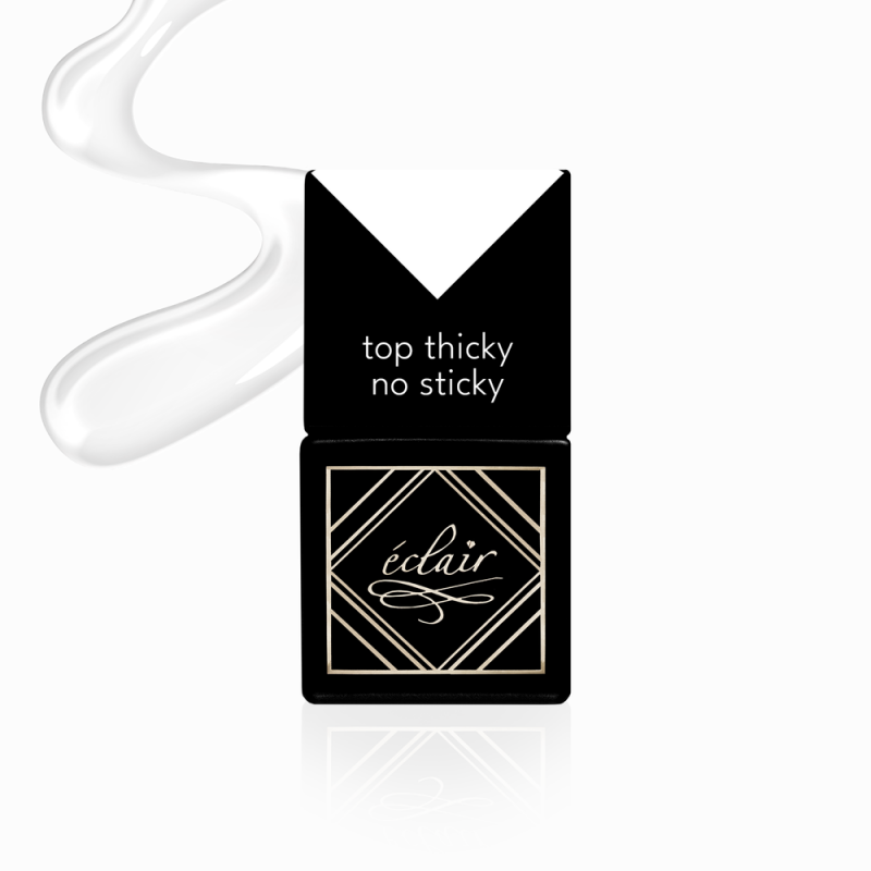 Thicky no Sticky 7ml Eclair - top hybrydowy do paznokci Thicky no Sticky 7ml Eclair - top hybrydowy do paznokci - zdjęcie 1