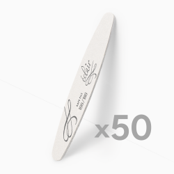 zestaw pilników Safe File w kształcie elipsy - 50 sztuk Eclair Nail