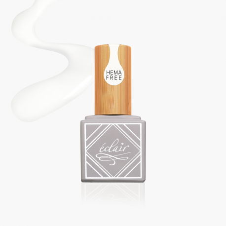 mleczny odcień lakieru hybrydowego Hema Free Coconut Simply Mani 7ml - zdjęcie 1