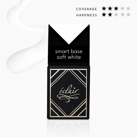 baza hybrydowa Smart Base Soft White 14ml Eclair Nail - zdjęcie 1