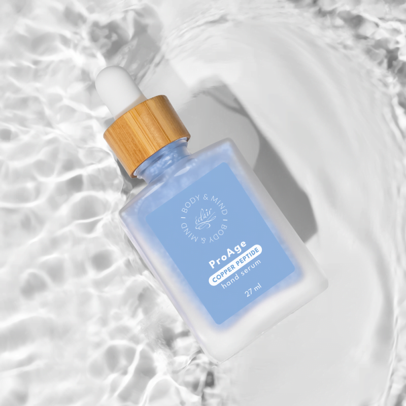 zestaw 12 sztuk serum do dłoni ProAge Copper Peptide 27ml Eclair Body & Mind - zdjęcie 6
