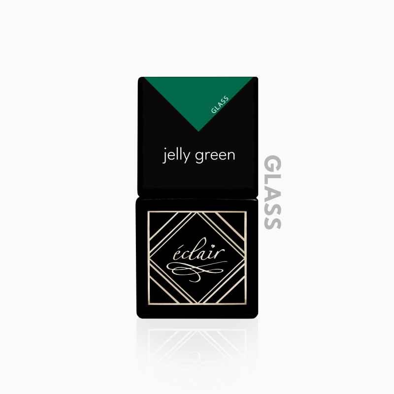 butelka lakieru hybrydowego Jelly Green 7ml Eclair Nail