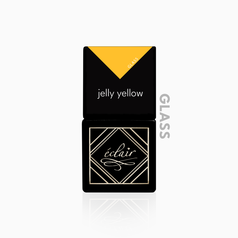 butelka lakieru hybrydowego Jelly Yellow 7ml Eclair Nail