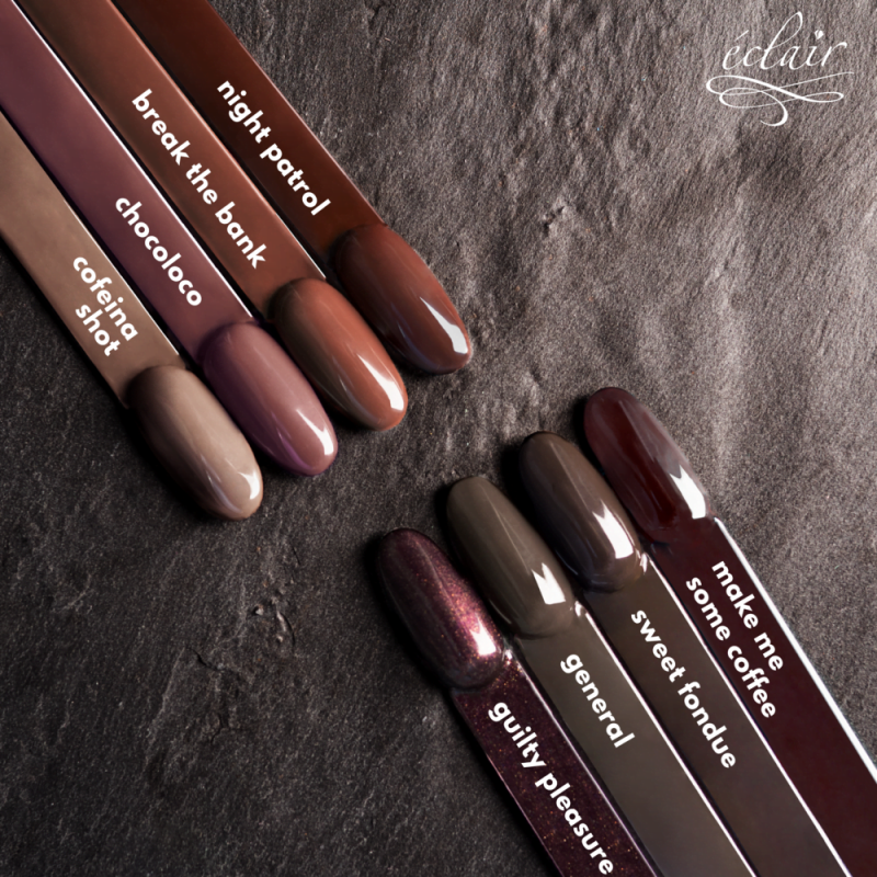lakier hybrydowy Chocoloco 7ml Eclair Nail - zdjęcie 6