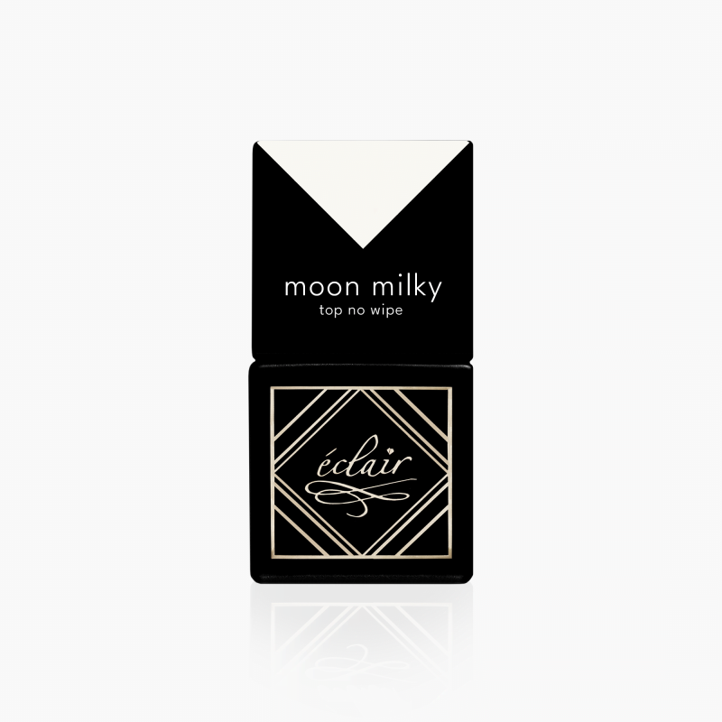 MOON MILKY Top No Wipe 7ml - top hybrydowy - zdjęcie 10