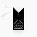 mleczny top hybrydowy Top No Wipe Milky 7ml Eclair Nail