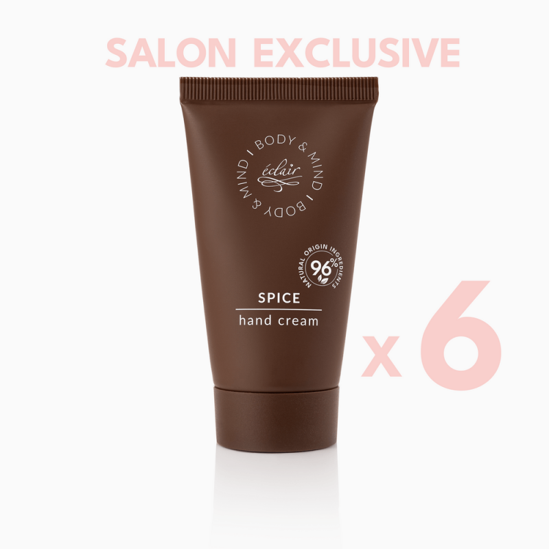 zestaw 6 sztuk kremu do rąk Spice Hand Cream 40ml Eclair Body&Mind - zdjęcie 1