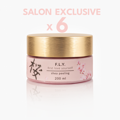Zestaw 6 x peeling do ciała F.L.Y. SHEA PEELING 200ml - zdjęcie 1