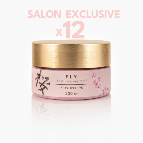 Zestaw 12 x peeling do ciała F.L.Y. SHEA PEELING 200ml - zdjęcie 1