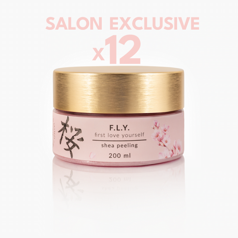 Zestaw 12 x peeling do ciała F.L.Y. SHEA PEELING 200ml - zdjęcie 1