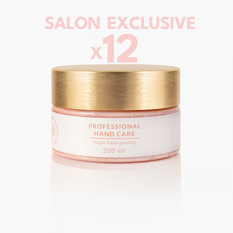 Zestaw 12 x peeling do dłoni Professional Hand Care SUGAR HAND PEELING 200g - zdjęcie 1