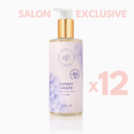 Zestaw 12 x łagodne mydło do mycia rąk Sunny Grape SOAP 300ml - zdjęcie 1
