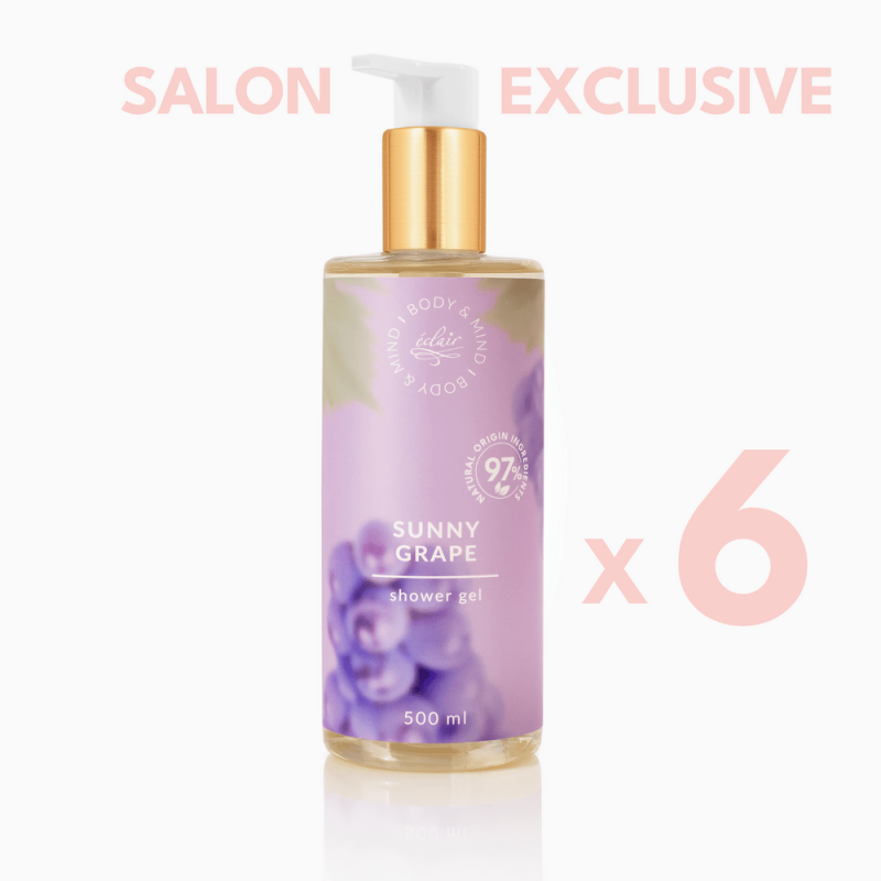 Zestaw 6 x żel pod prysznic Sunny Grape SHOWER GEL 500ml - zdjęcie 1