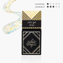 transparentny żel w butelce z drobinkami Click Gel Ariel 14ml Eclair Nail
