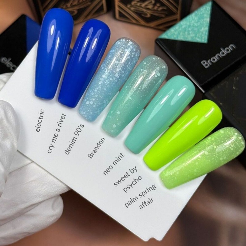 lakier hybrydowy Neo Mint 7ml Eclair Nail - zdjęcie 3