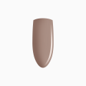 brązowy kolor lakieru do paznokci złamany szarością - lakier hybrydowy Inspiration 7ml Eclair Nail