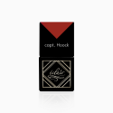 butelka czerwonego lakieru hybrydowego Capt. Hoock 7ml Eclair Nail