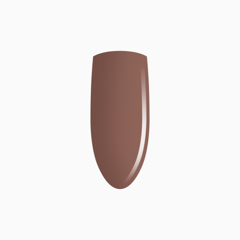 brązowy lakier hybrydowy na jesień Brown Sugar 7ml Eclair Nail z kolekcji Good Times - zdjęcie 5