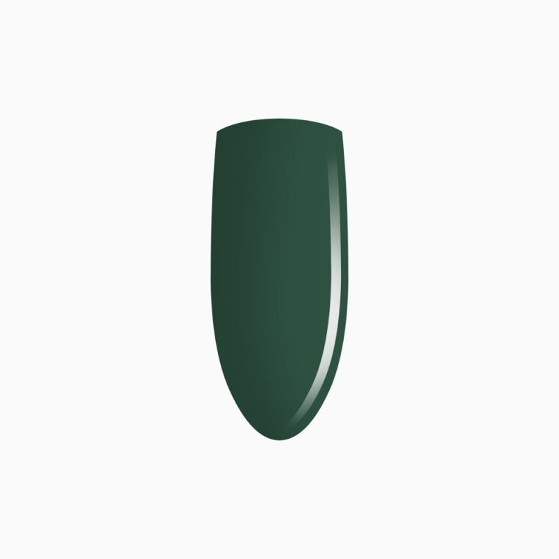 ciemnozielony lakier hybrydowy Madame Snake 7ml Eclair Nail - zdjęcie 4