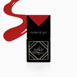 Czerwony lakier hybrydowy Material Girl 7ml | Sklep Eclair Nail