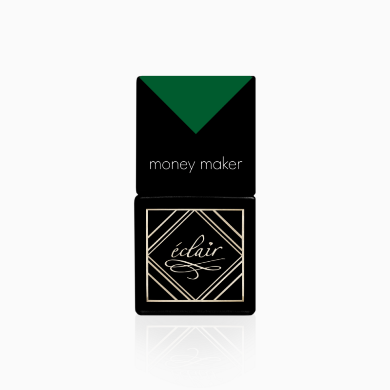 zielony lakier  hybrydowy Money Maker 7ml Eclair Nail - zdjęcie 5