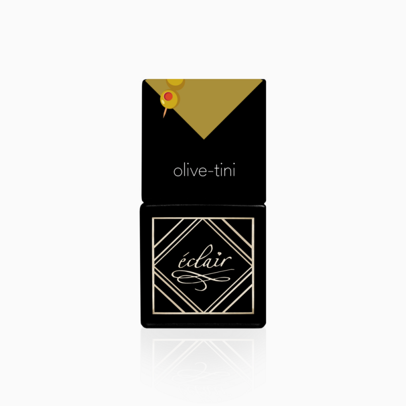 oliwkowy lakier hybrydowy Olive-tini 7ml Eclair Nail - zdjęcie 5