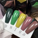 zgaszony różowy lakier hybrydowy Pretty Woman 7ml Eclair Nail - zdjęcie 14