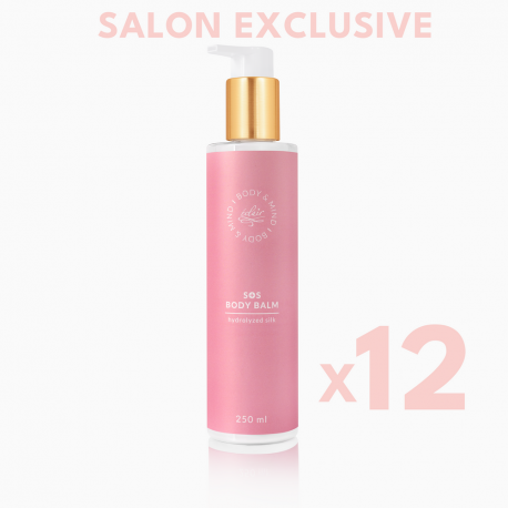 Zestaw 12 x krem do ciała S.O.S Body Balm hydrolyzed Silk 250ml - zdjęcie 1