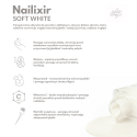 Nailixir SOFT WHITE 10ml - odżywka do paznokci w lakierze - zdjęcie 13