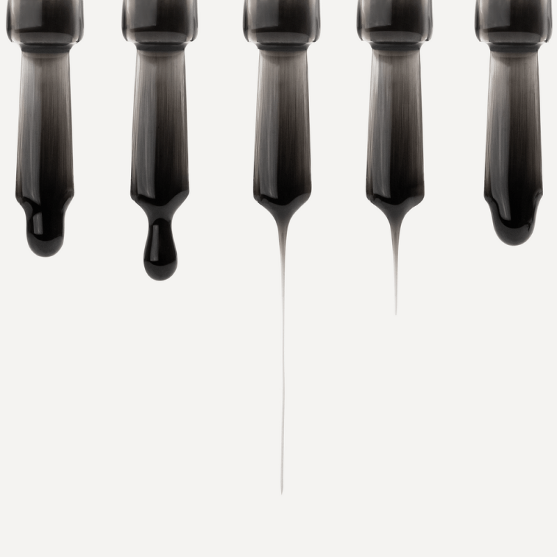 black shadow top hybrydowy no wipe 7ml Eclair Nail - zdjęcie 8