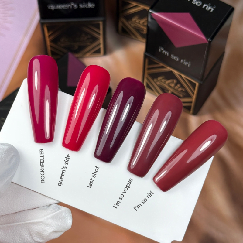 lakier hybrydowy Queen's Side 7ml Eclair Nail - zdjęcie 7