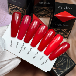 LADY RED - lakier hybrydowy...
