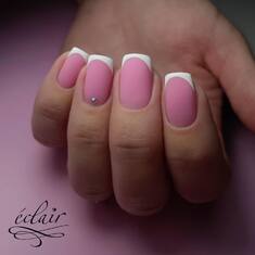 Barbie Nails 
So Pinky … 🌸🌷🌸🌷🌸🌷🌸
•
•
•
#eclairnails #pinknails #frenchnails #rozowepaznokcie #francuski