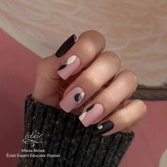 Black or white?
•
•
•
#eclairnails #blacknails #nudenails #geomtricart
